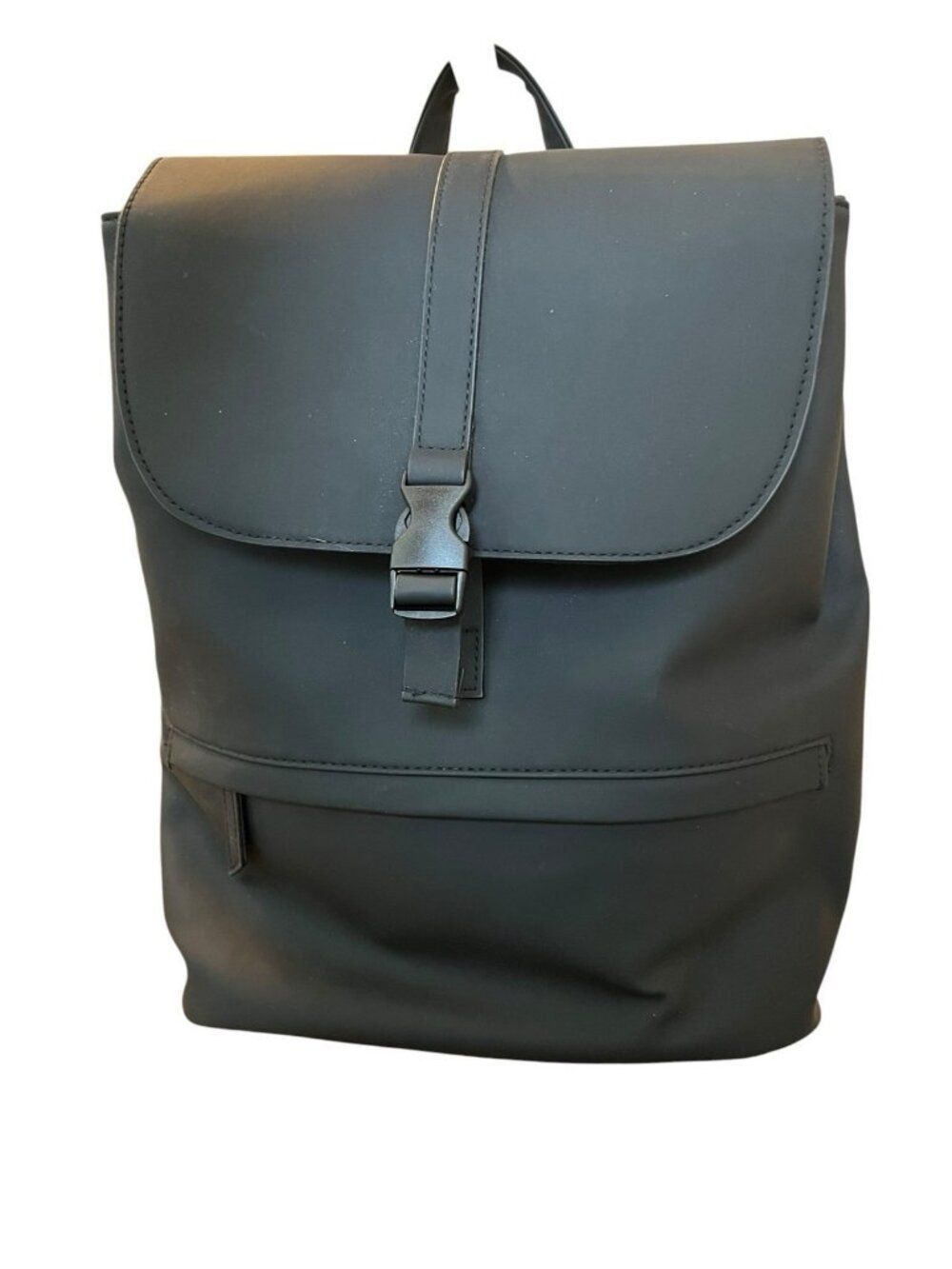 Primark Black Backpack Rucksack Courier Bag Large NWT